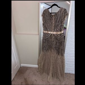 Adrianna Papell Beaded Gown